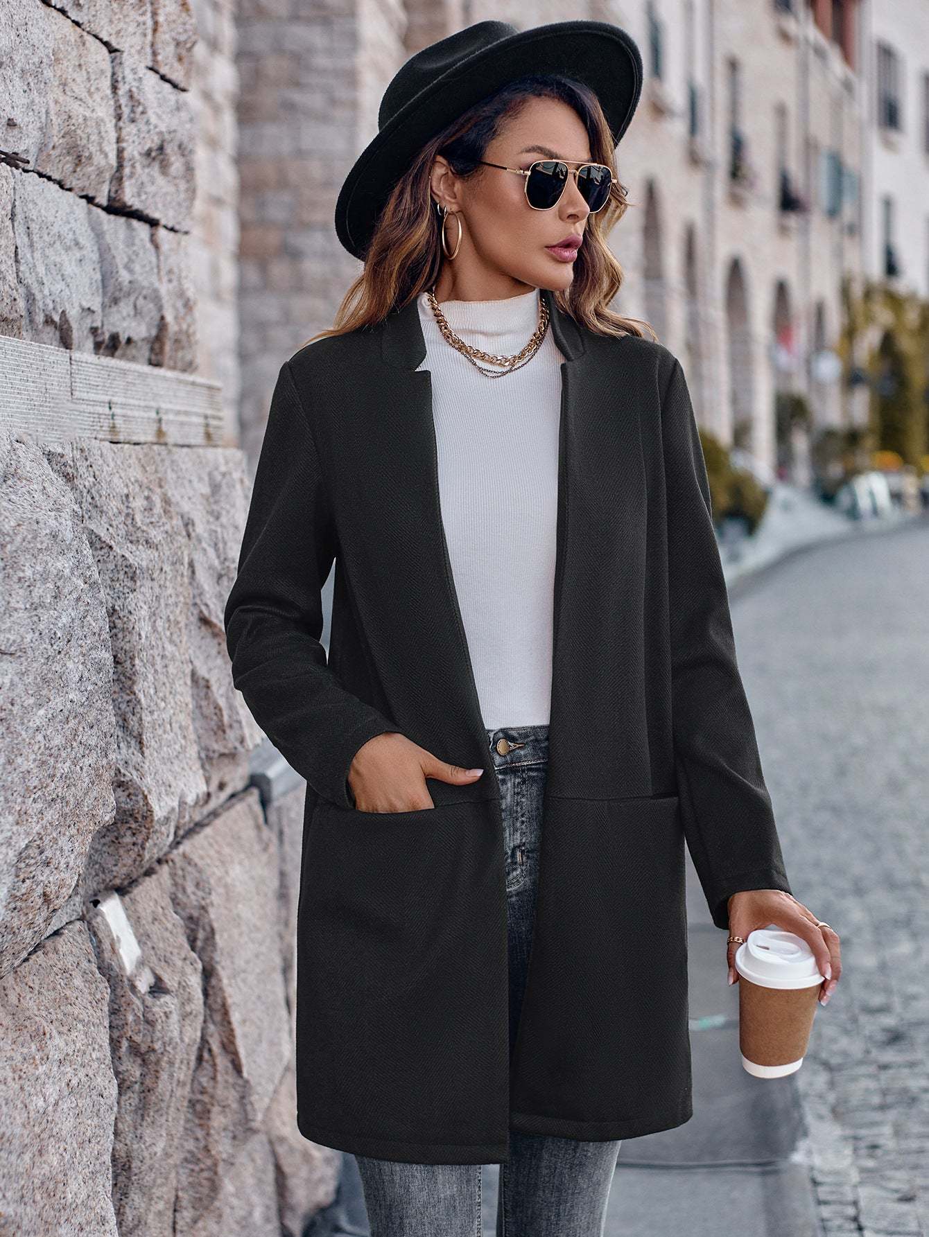 City Sophisticate Longline Coat