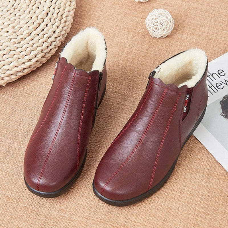 Orthopedic Women Ankle Boots Arch Support Waterproof Warm AntiSlip