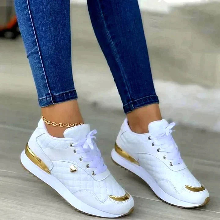 Orthopedic Women's Lace-up Sneakers