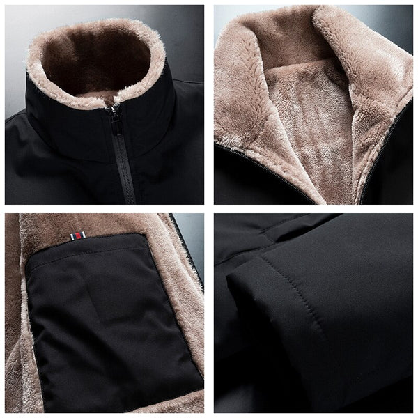 Coat With Fleece Inner Lining