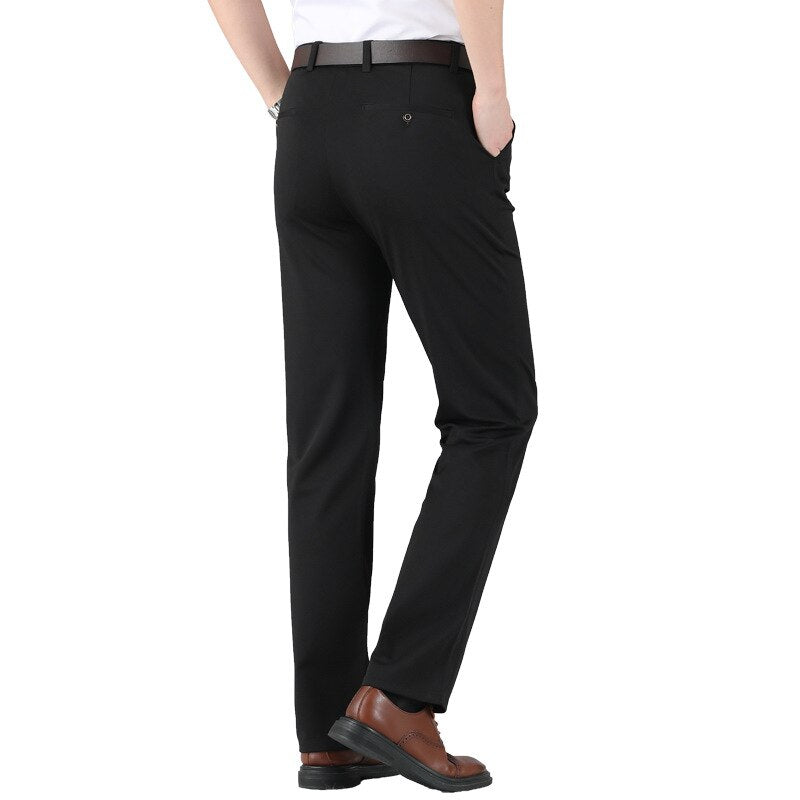 Water Resistant and Non Iron Stretch Trousers for Men