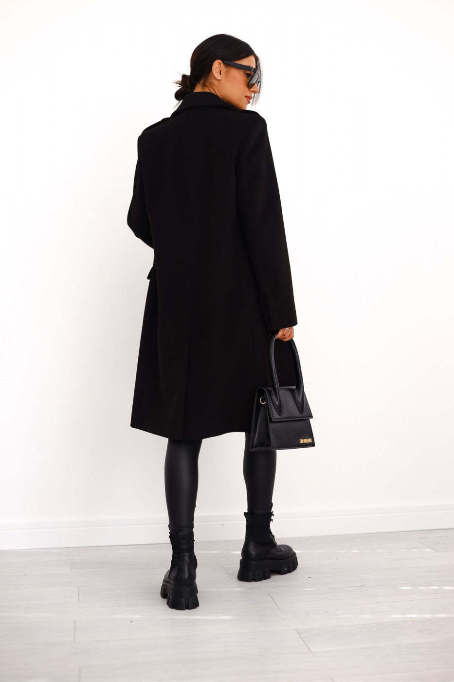 Breasted Wool Coat