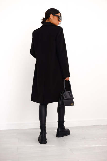 Double Breasted Wool Coat