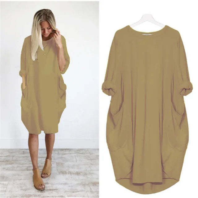 Graceful Pocket Dress