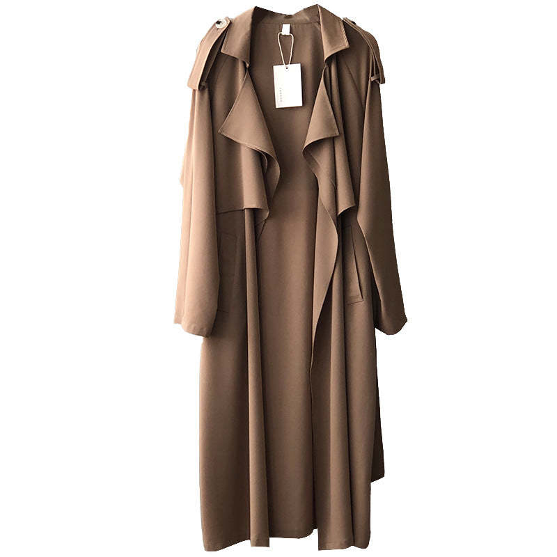 Retro Baggy Trench Coat