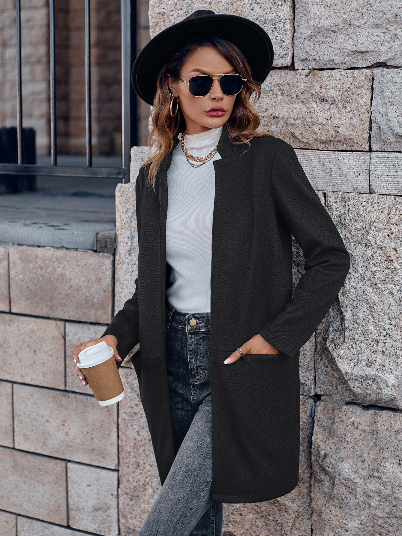 City Sophisticate Longline Coat
