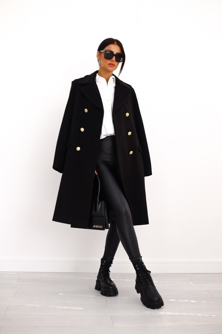 Double Breasted Wool Coat