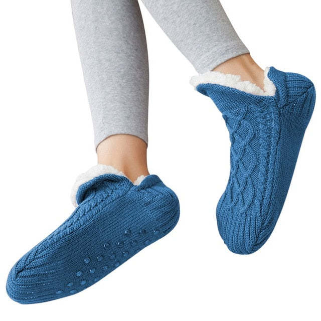 Thermal Socks Ultra Warm Non-Slip Yarn Fur Indoor Slipper Socks
