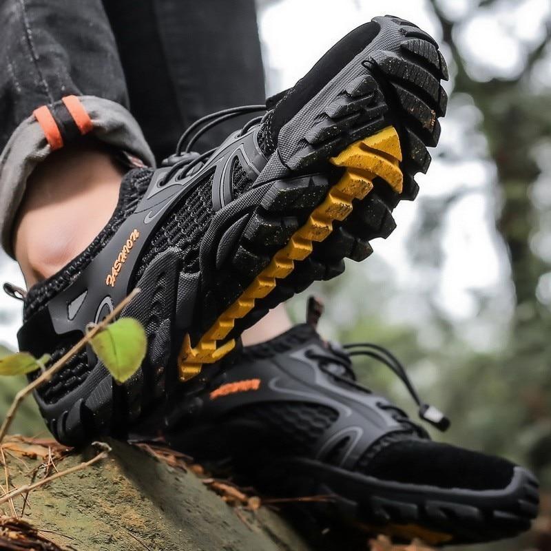 Mesh Quick Dry Water Shoes For Men Lightweight Outdoor Hiking Walking