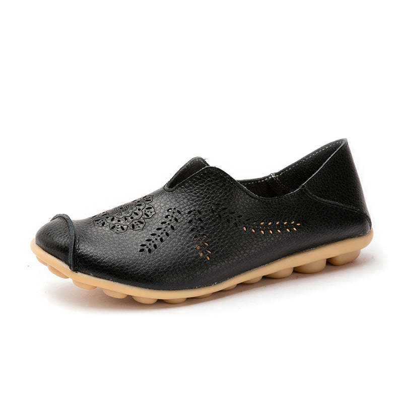 Hollow Flat Bottom Women Shoes