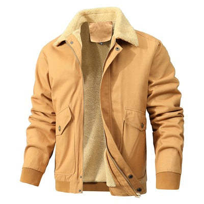 Pilot Jacket With Teddy Lining