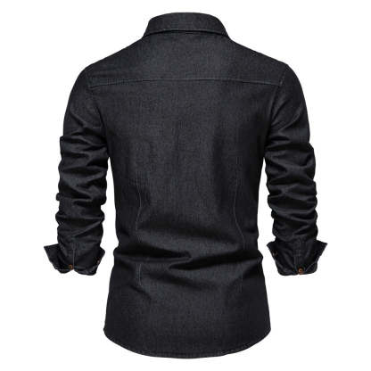 Stretch Denim Shirt
