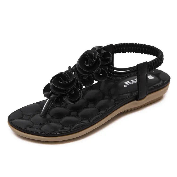 Flower Casual Beach Female Flat Sandals