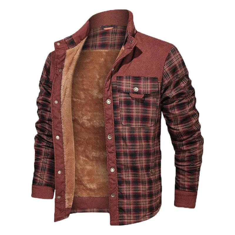 Fleece Winter Vest With Inner Lining