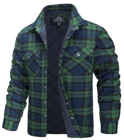  Double Lined Flannel Jacket