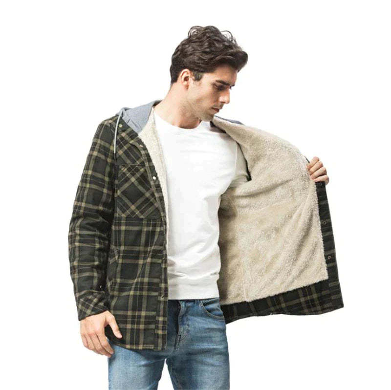 Flannel Fleece Winter Jacket