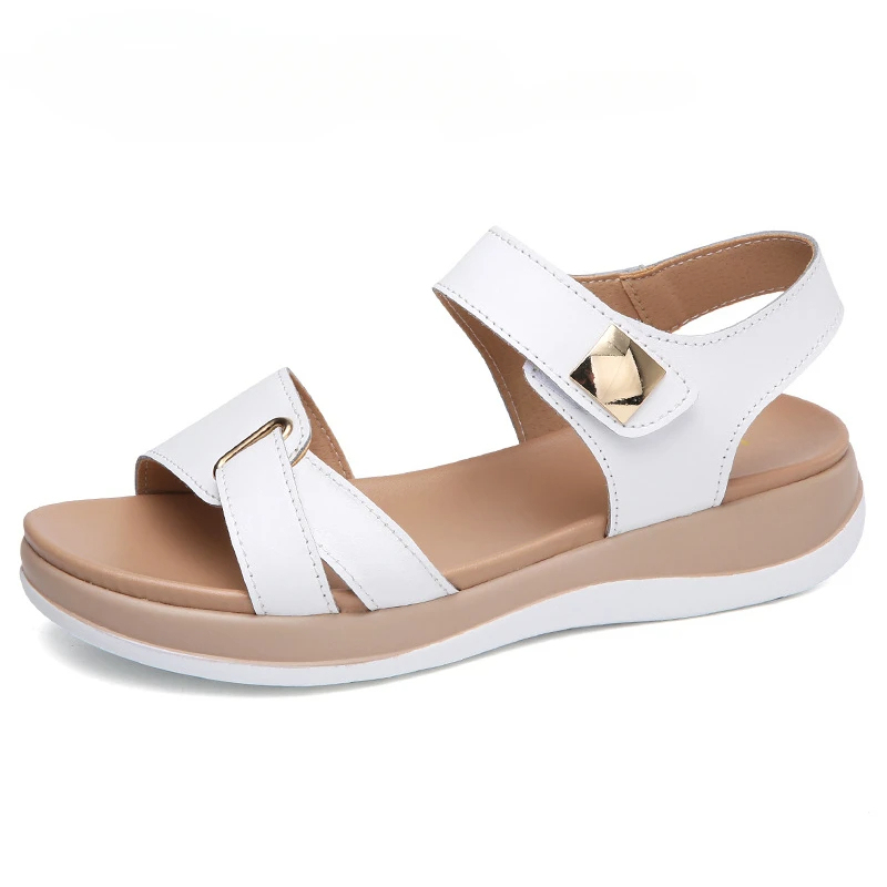 Women's Arch Support Leather Sandals