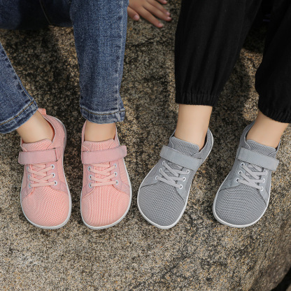 Children' Barefoot Shoes Wide Toe Box Zero Drop Walking Sneakers