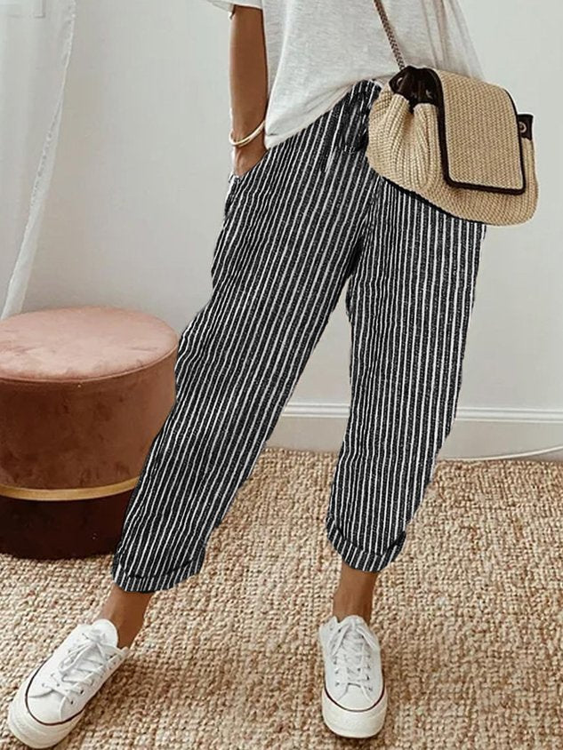 Anti-Sweat Luxe Linen Pants