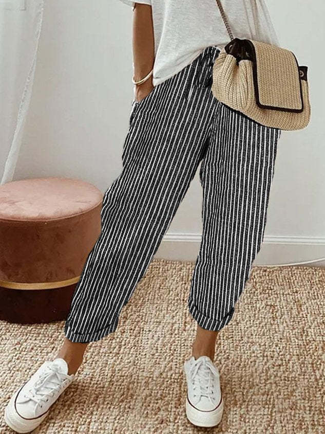 Anti-Sweat Luxe Linen Pants