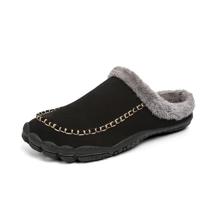 Men Winter Orthopedic Barefoot Slippers Premium Arch Support Plantar F