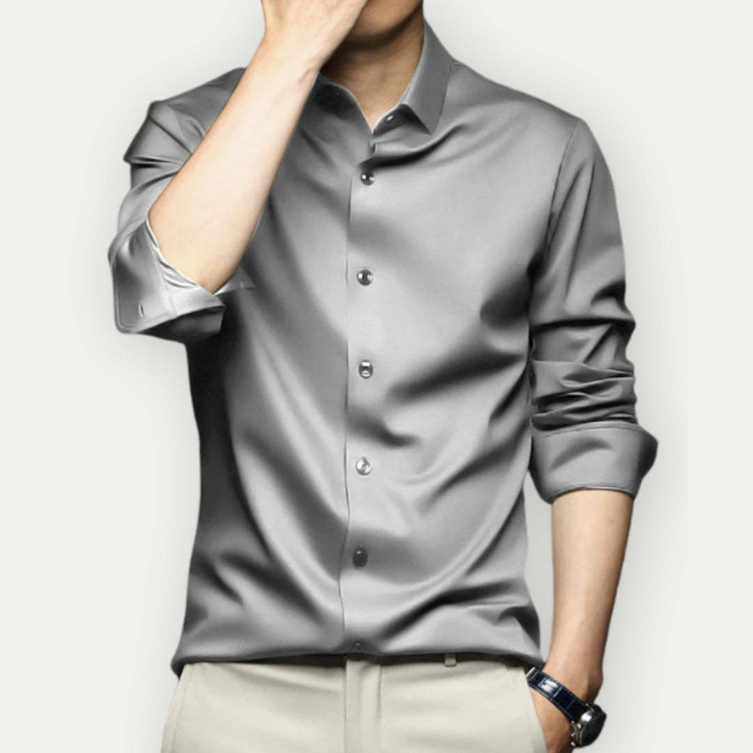 Men's Non-Iron Wrinkle-Resistant Dress Shirt