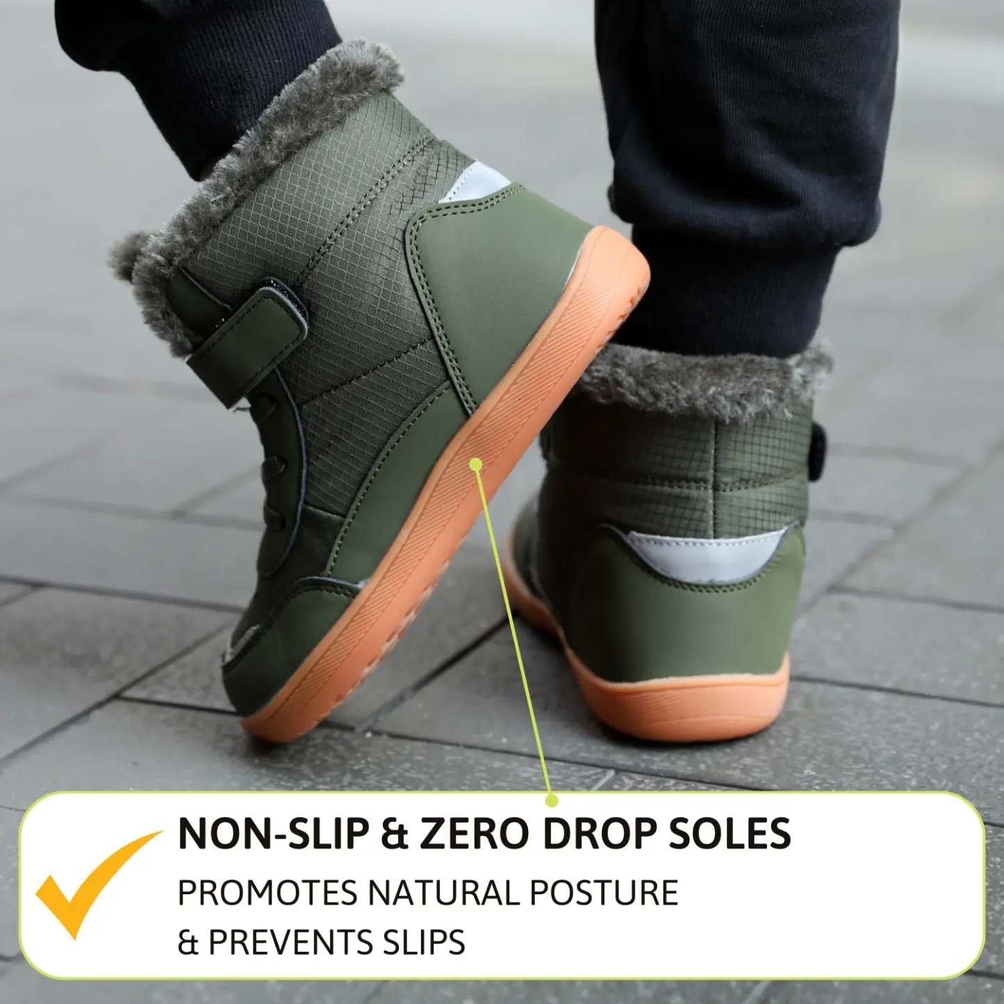Winter Kids Barefoot Shoes
