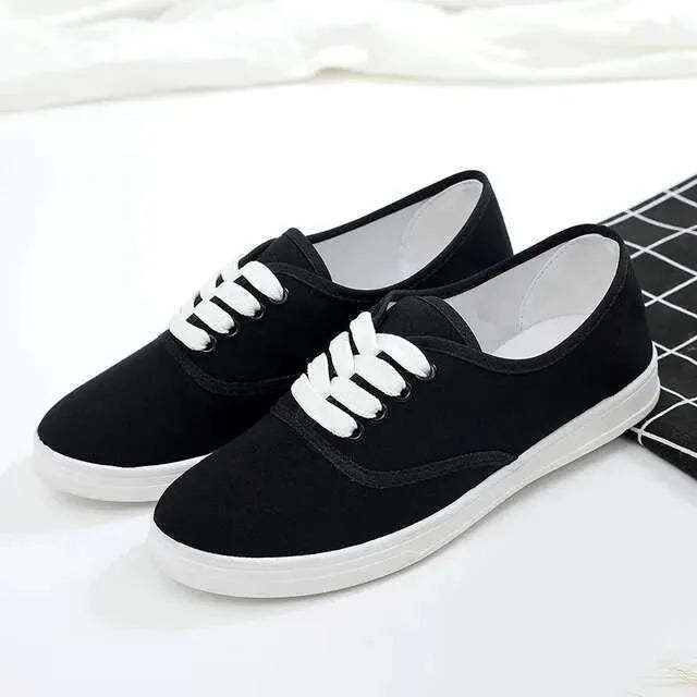Comfortable and Stylish Canvas Sneakers for Women