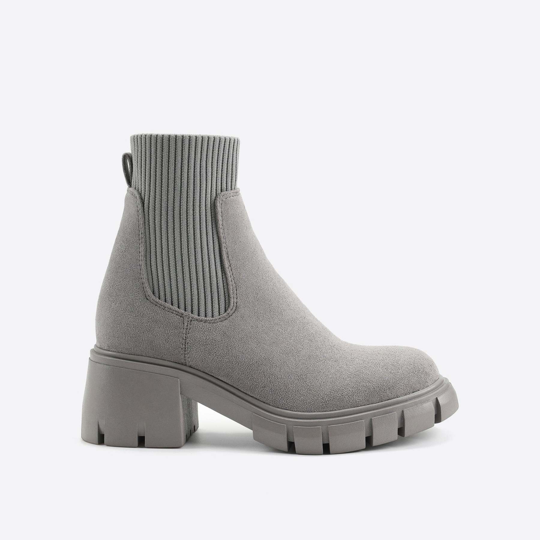 British-style block Martin boots