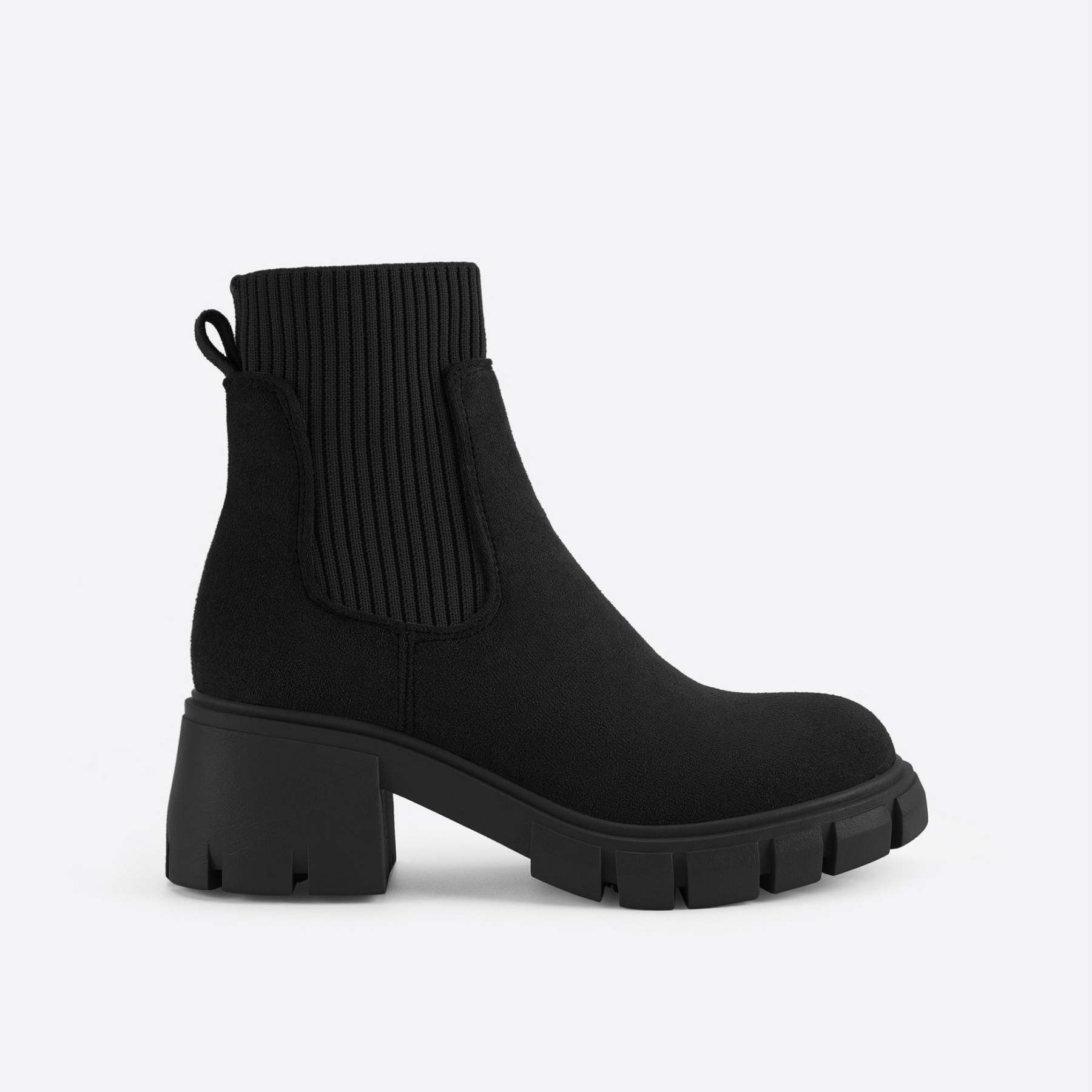 British-style block Martin boots