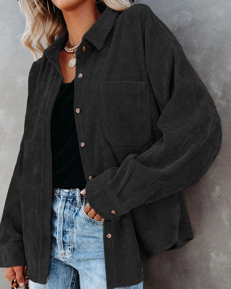 Vintage Corduroy Shirt for Women