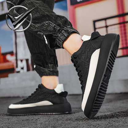 Men's casual thick sole heightening shoes autumn casual shoes