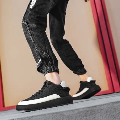 Men's casual thick sole heightening shoes autumn casual shoes