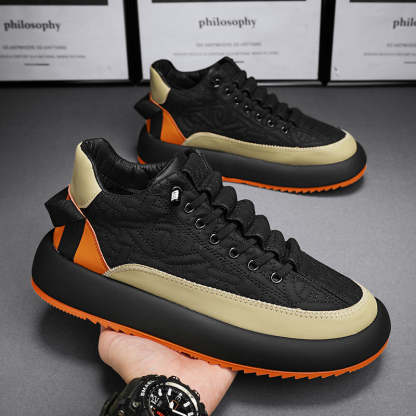 Men's casual thick sole heightening shoes autumn casual shoes
