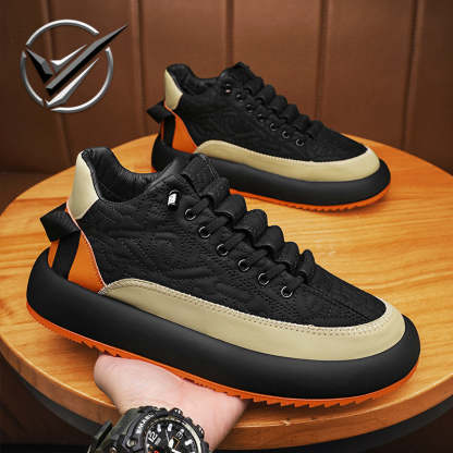 Men's casual thick sole heightening shoes autumn casual shoes
