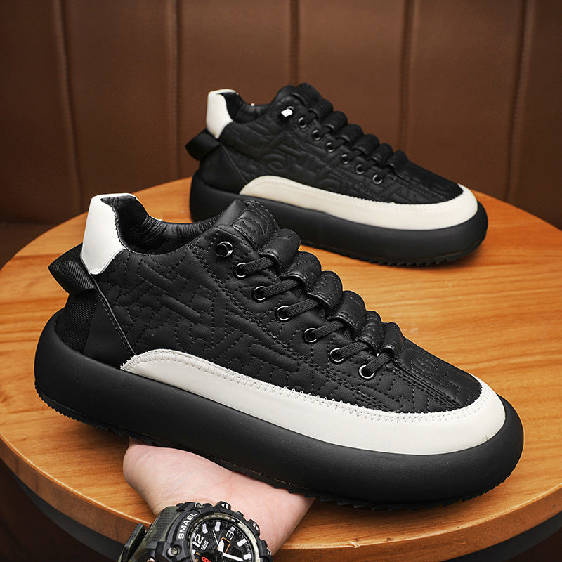 Men's casual thick sole heightening shoes autumn casual shoes