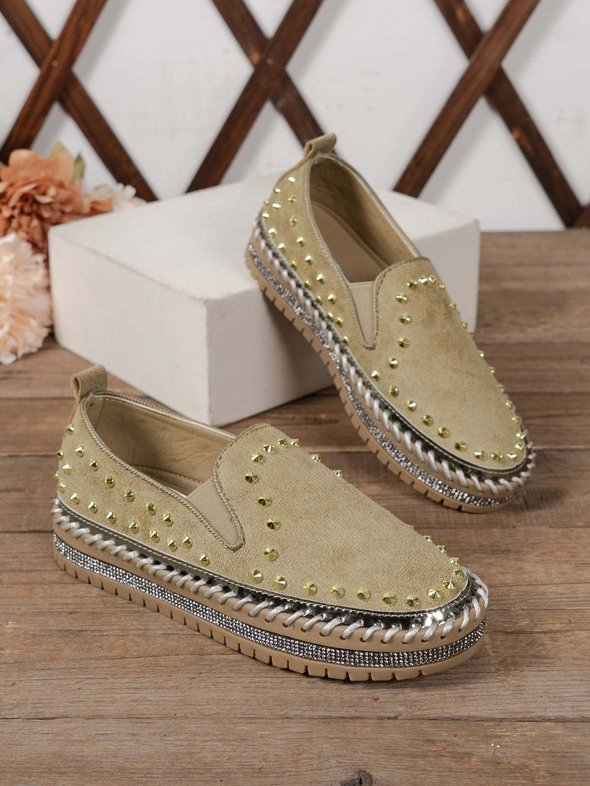 Fashionable Comfortable Rhinestone Shoes