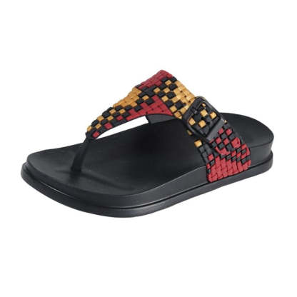 Orthopedic Women Sandal Arch Support Open Toe Elastic Summer