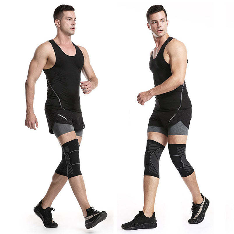 Knee Pad Sleeve Running Elastic Breathable Sport Compression Support