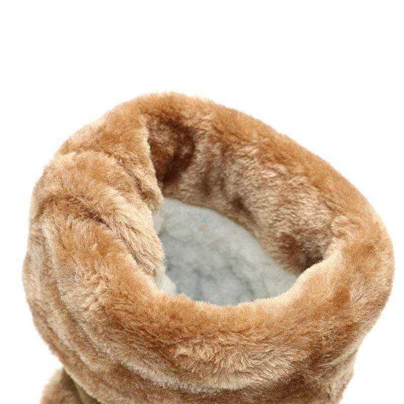 Mid-Calf Thick Fur Boots