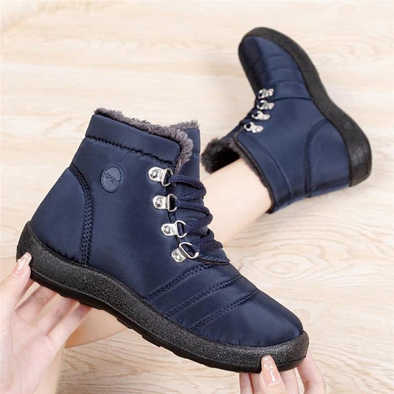 Winter Snow Boots Plush Women Orthopedic Shoes