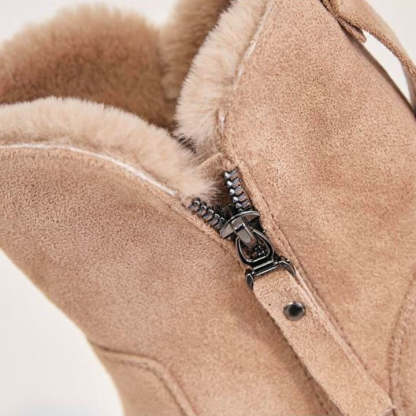 Ladies Boots Warm and Soft with Zipper