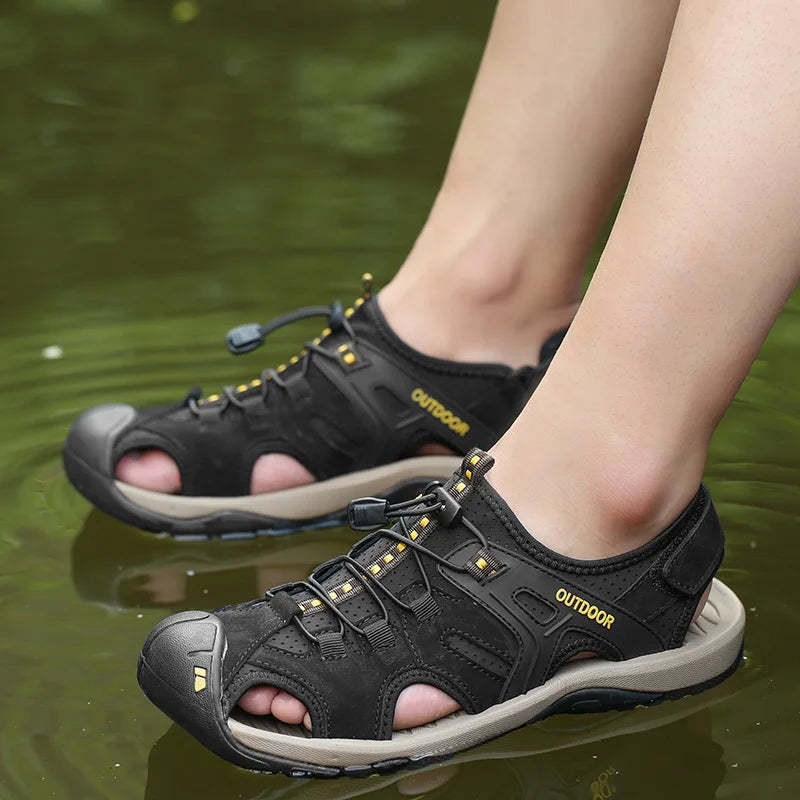 Ergonomic Men's Sandals for Pain Relief