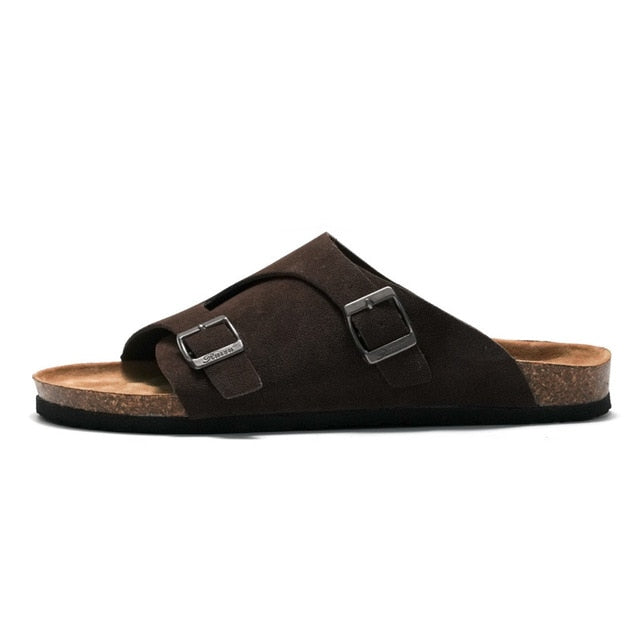 Men Breathable Suede Summer Trendy Orthopedic Sandals