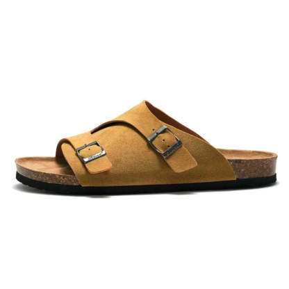 Men Breathable Suede Summer Trendy Orthopedic Sandals