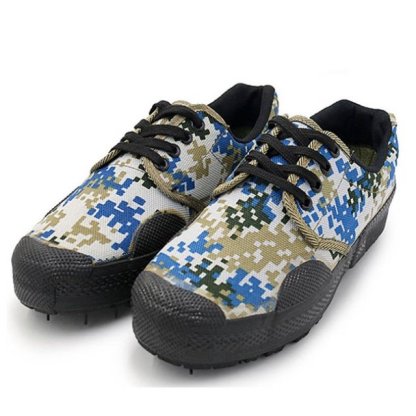 Men Orthopedic Shoes Camouflage Canvas Sneakers