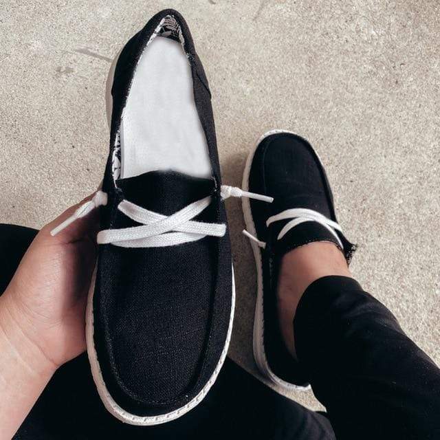 Canvas Women's Wide Width Shoes