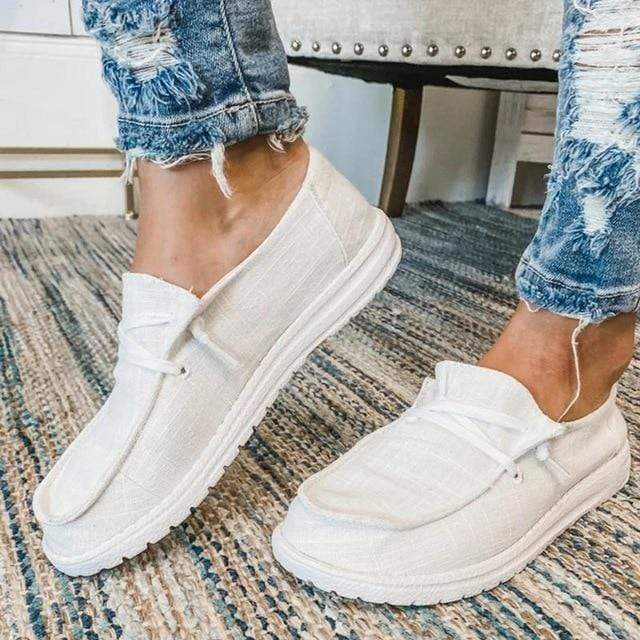 Canvas Women's Wide Width Shoes