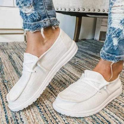 Canvas Women's Wide Width Shoes