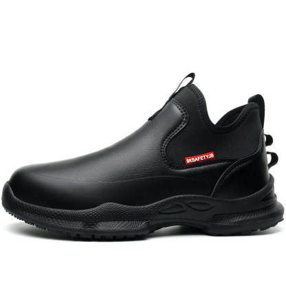 Chef Non Slip Waterproof Comfortable Kitchen Work Shoes Safety Steel Toe Boots